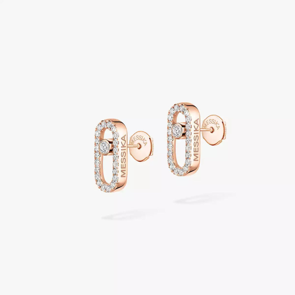 [MIRA]Move Uno Diamond Earrings