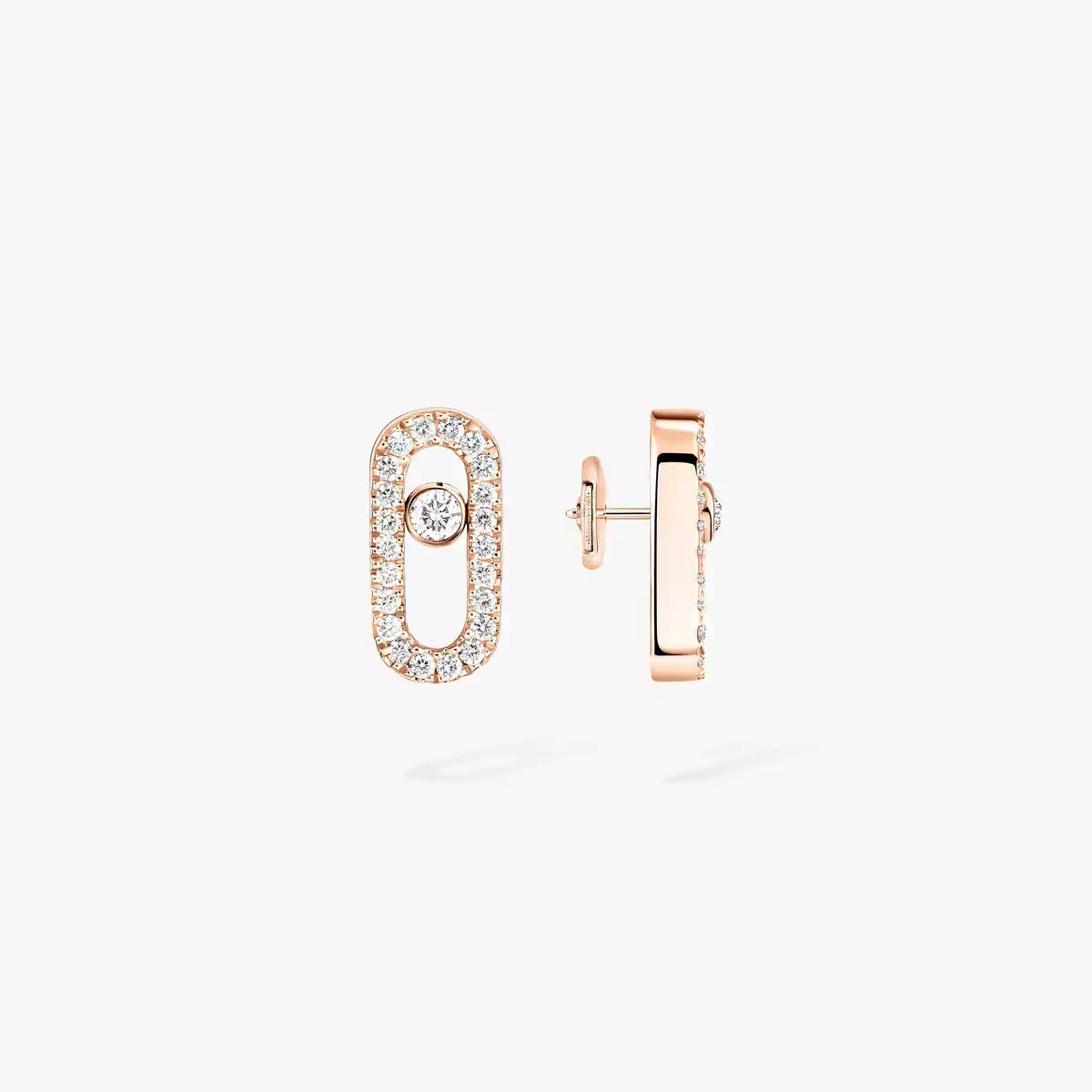 [MIRA]Move Uno Diamond Earrings
