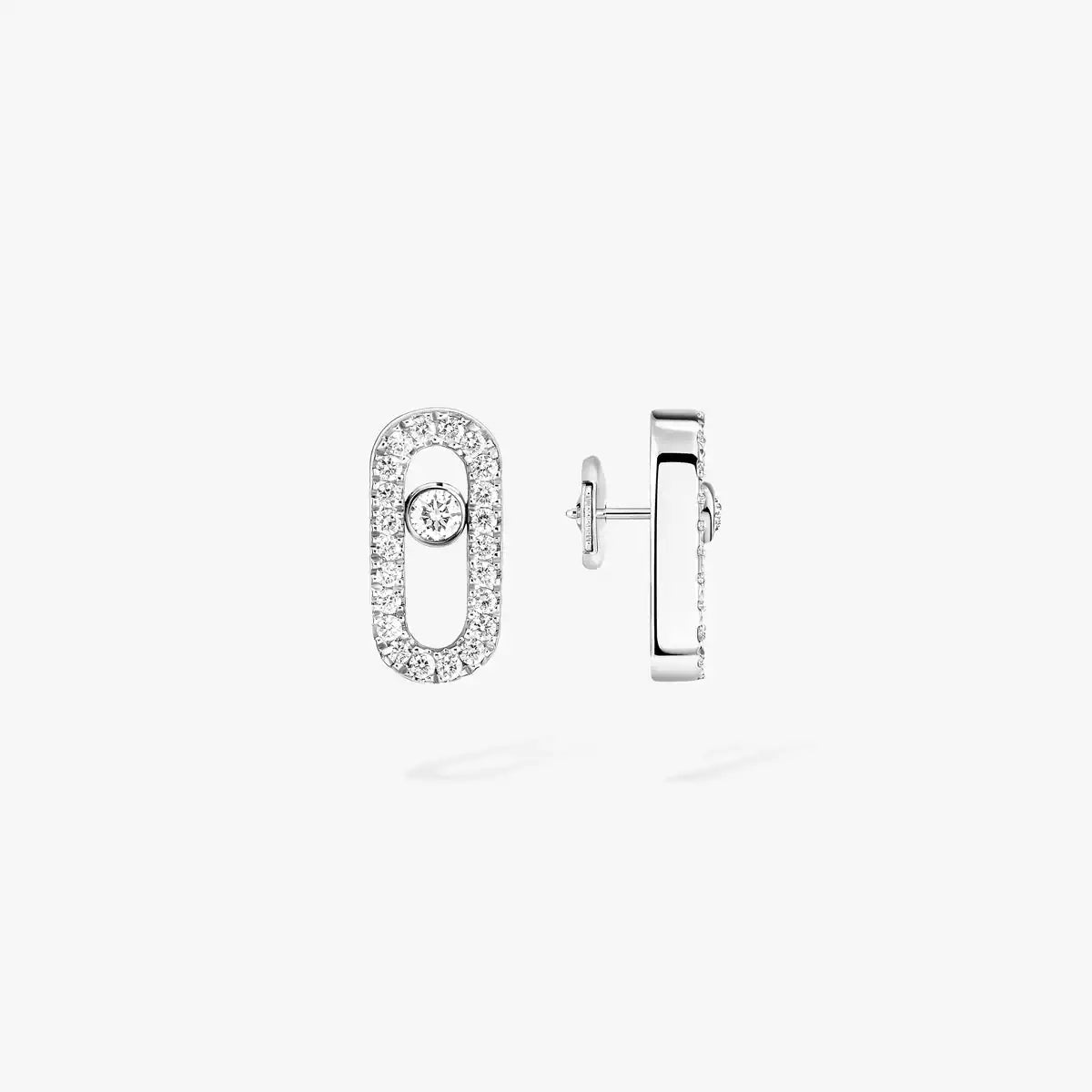 [MIRA]Move Uno Diamond Earrings
