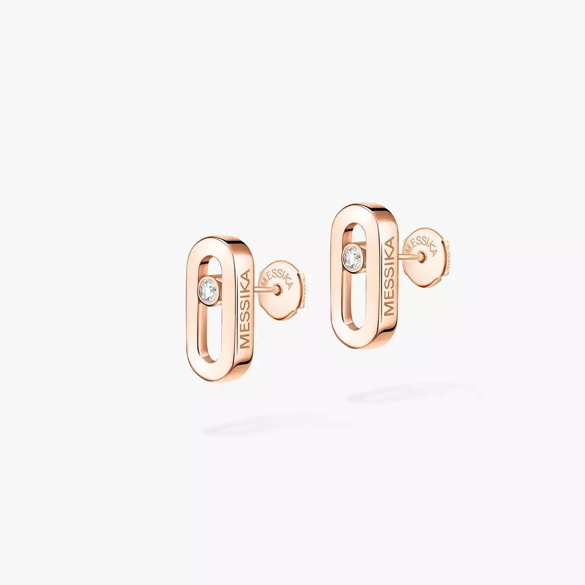 [MIRA]Move Uno Diamond Stud Earrings