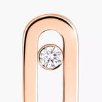 [MIRA]Move Uno Diamond Stud Earrings