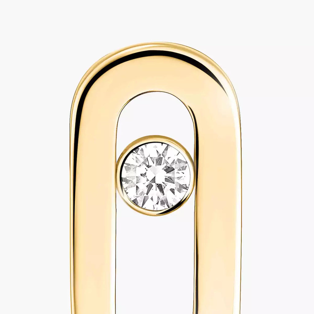 [MIRA]Move Uno Diamond Stud Earrings