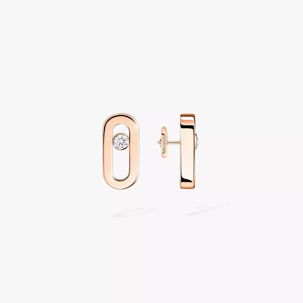 [MIRA]Move Uno Diamond Stud Earrings