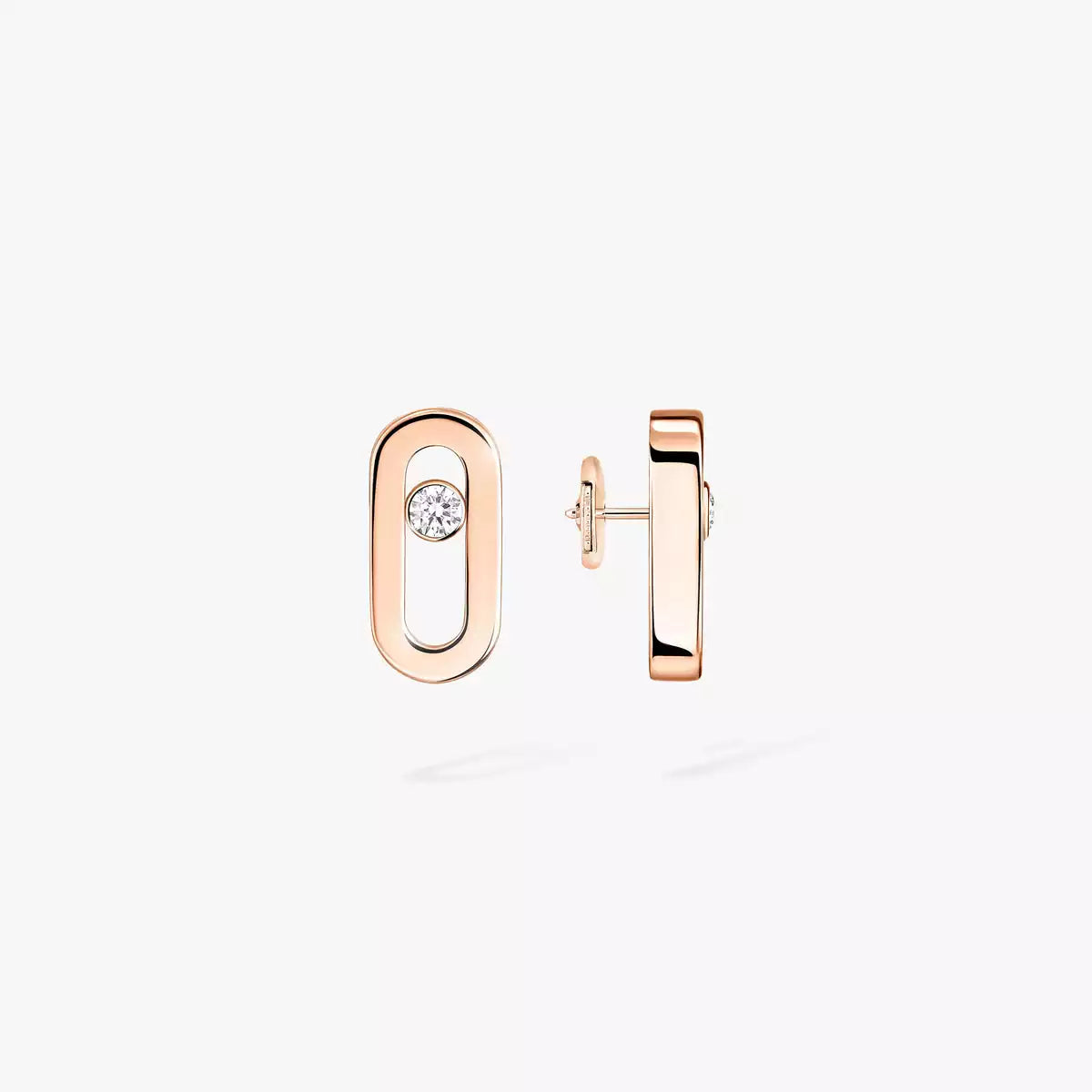 [MIRA]Move Uno Diamond Stud Earrings