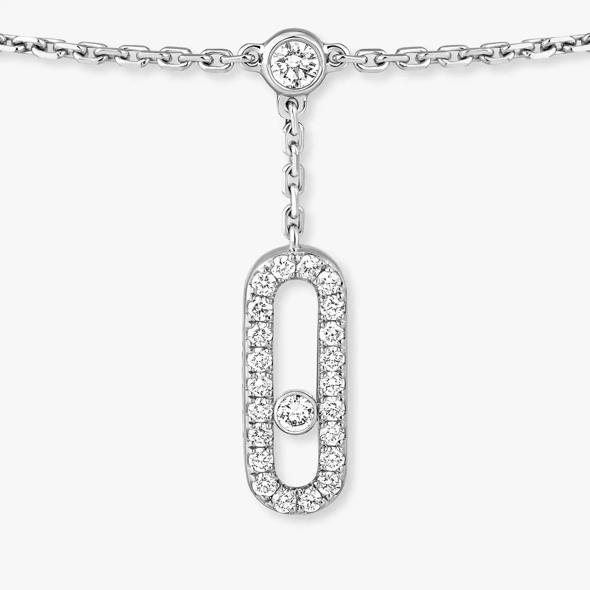 [MIRA] Move Uno pavé ankle bracelet