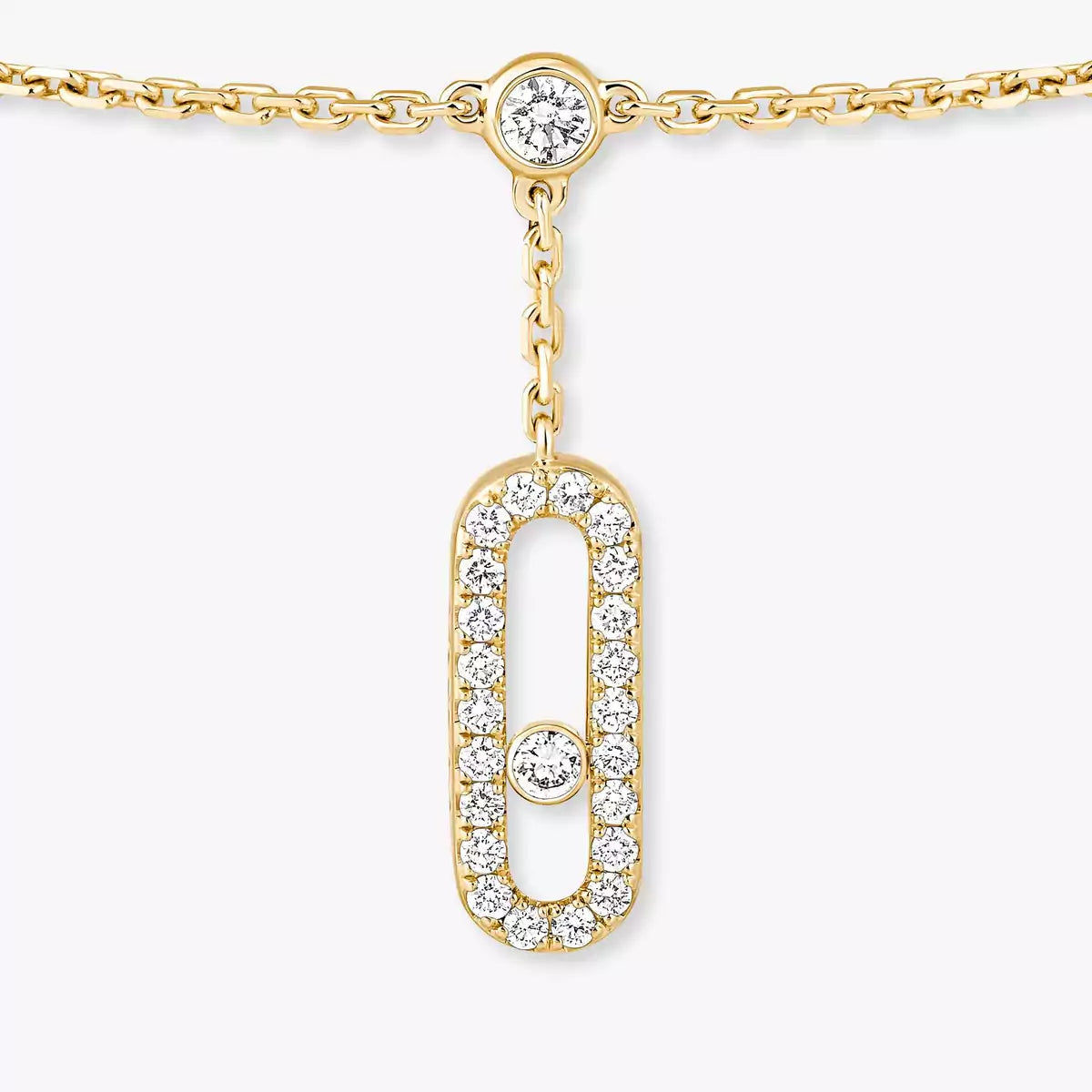 [MIRA] Move Uno pavé ankle bracelet