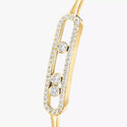 [MIRA]Move Pavé Diamond Bangle Bracelet M