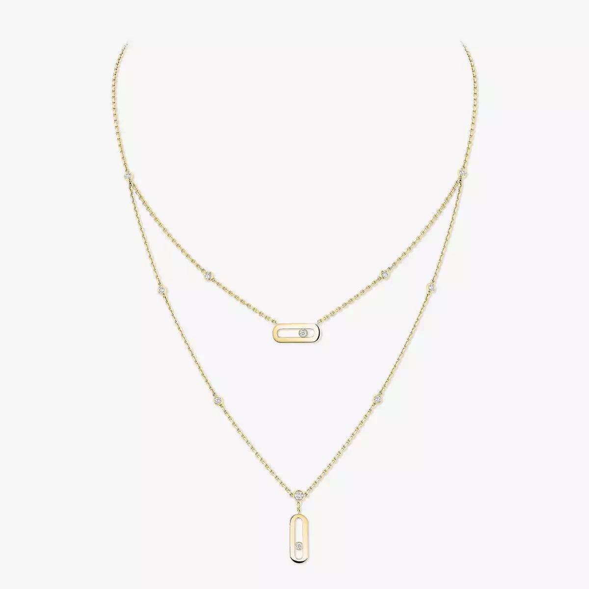 [MIRA] Move Uno Diamond Necklace