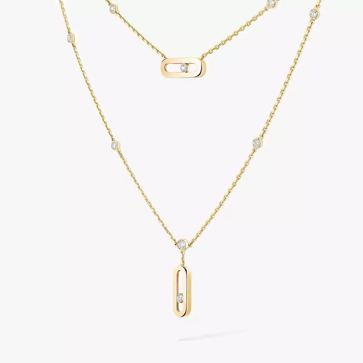 [MIRA] Move Uno Diamond Necklace