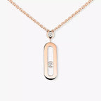 [MIRA] Move Uno Gold Diamond Long Necklace