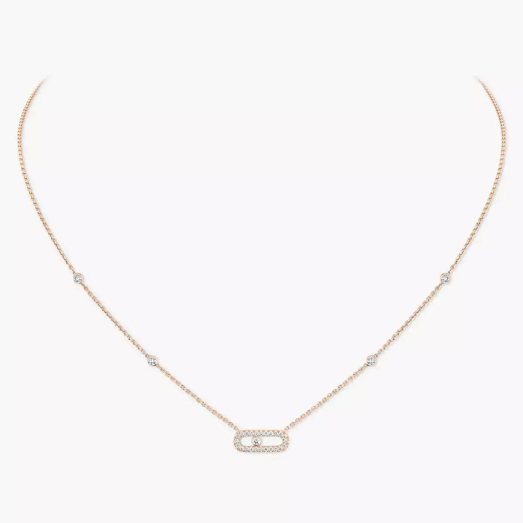 [MIRA]Diamond Necklace Move Uno