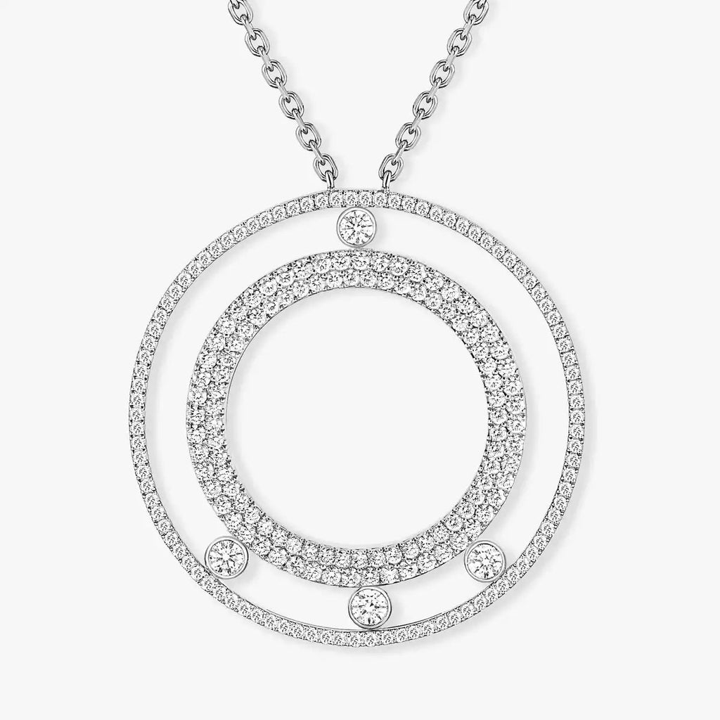 [MIRA]Move Romane Long Pave_-Set Diamond Necklace