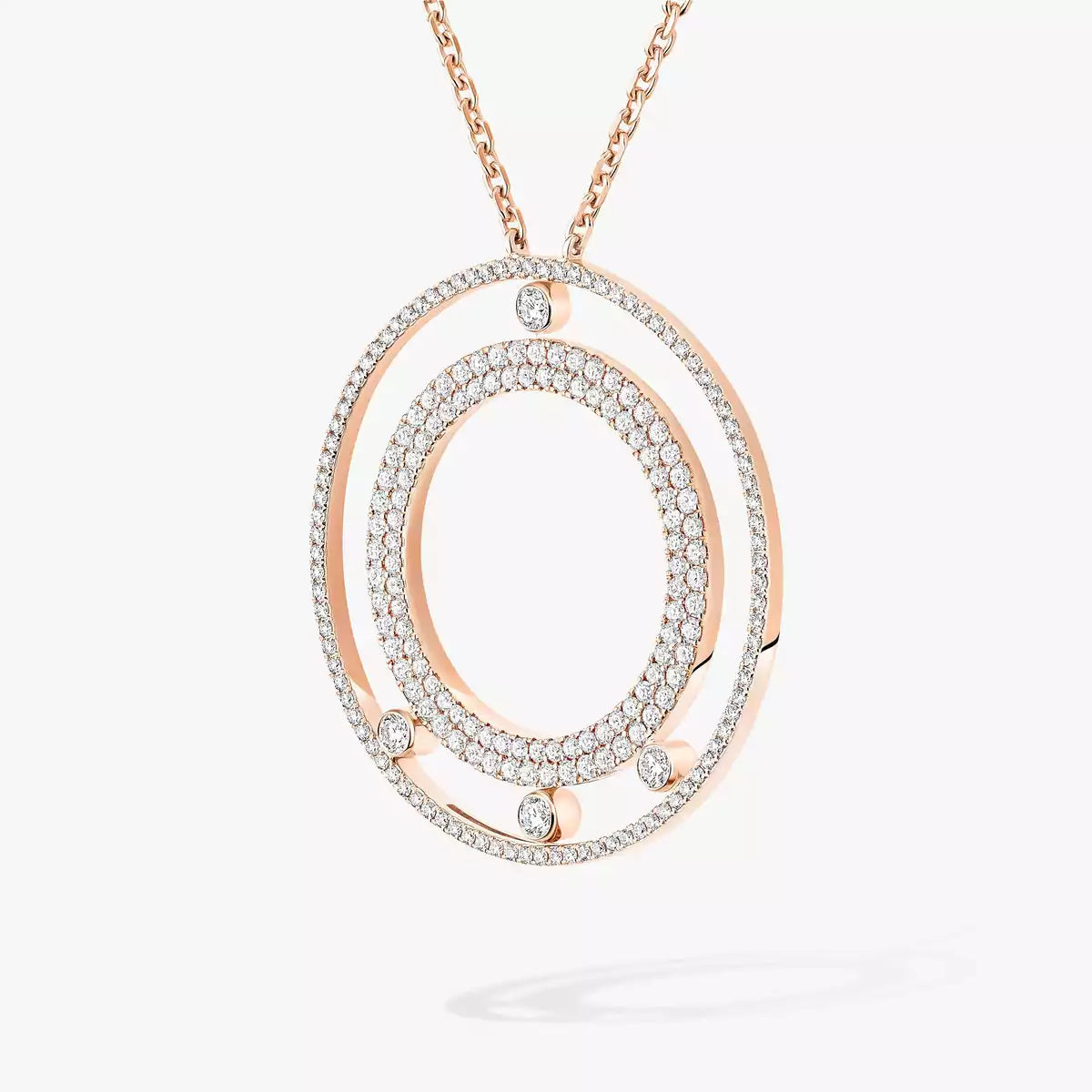 [MIRA]Move Romane Long Pave_-Set Diamond Necklace