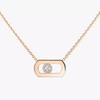 [MIRA]So Move Diamond Necklace in Gold