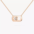 [MIRA]So Move Diamond Necklace in Gold