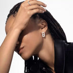 [MIRA]So Move Diamond Earrings in Yellow Gold