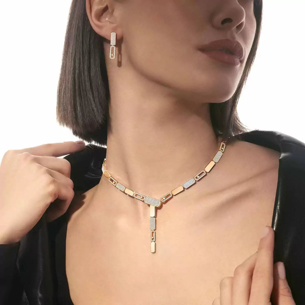 [MIRA]Imperial Move SM Diamond Earrings