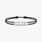 [MIRA]Messika Care(s) pink cord pavé bracelet