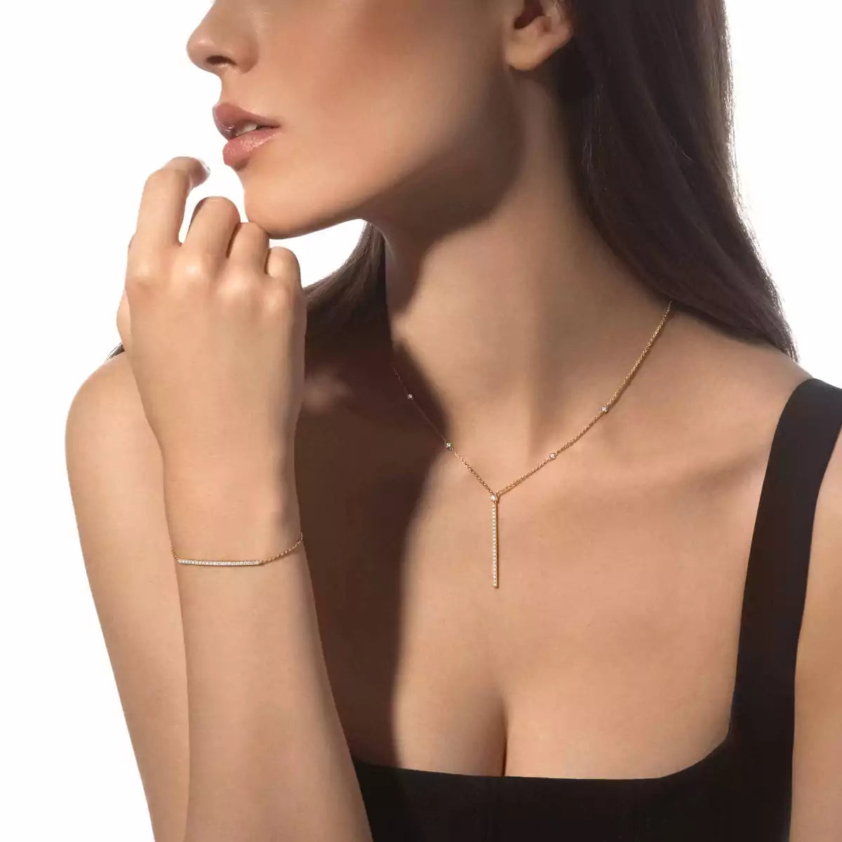 [MIRA]Diamond Thin Bangle 0.15ct My Twin Toi & Moi